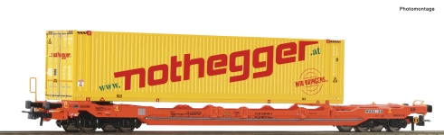 Roco 6600178 - H0 - Taschenwagen T5 Nothegger, Wascosa, Ep. VI